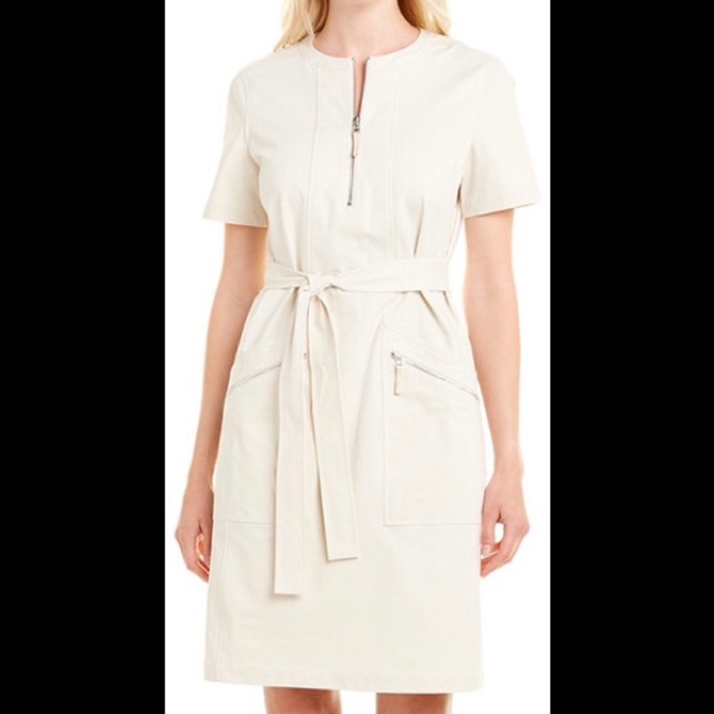 Lafayette 148 Short Sleeve Dress Size M